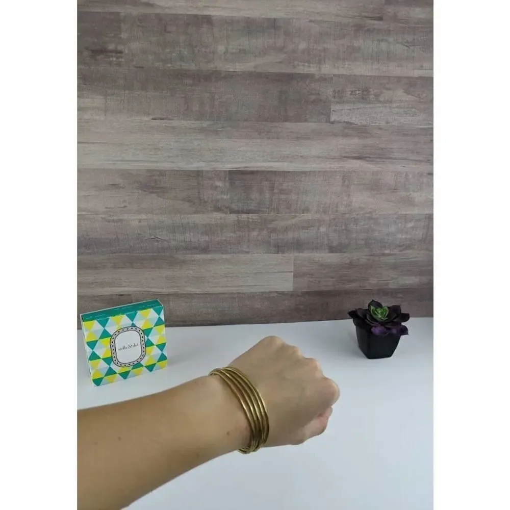Gold Quinn Cuff Bracelet Stella and Dot